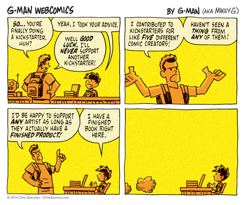 G-Man Web Comics #87 Startkicker