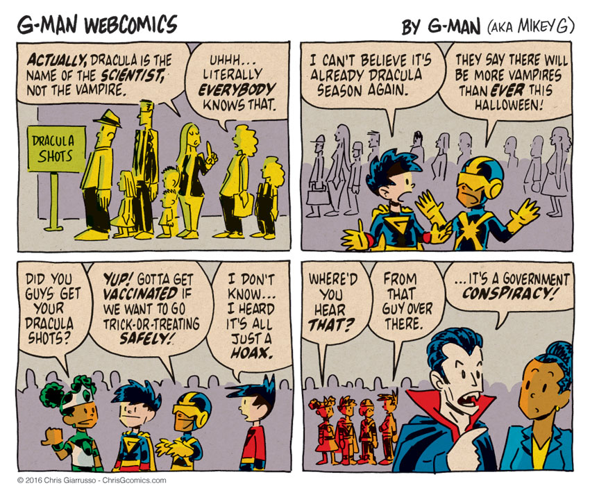 G-Man Web Comics #88: Dracula Season