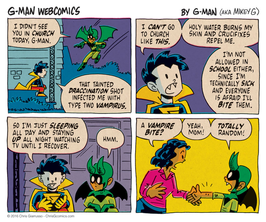 G-Man Web Comics #91: Vampirus