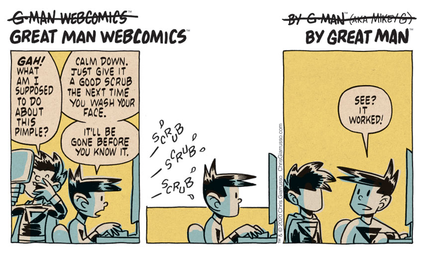 G-Man Webcomics #269: Pimple Part 4