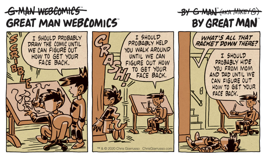 G-Man Webcomics #272: Face Facts