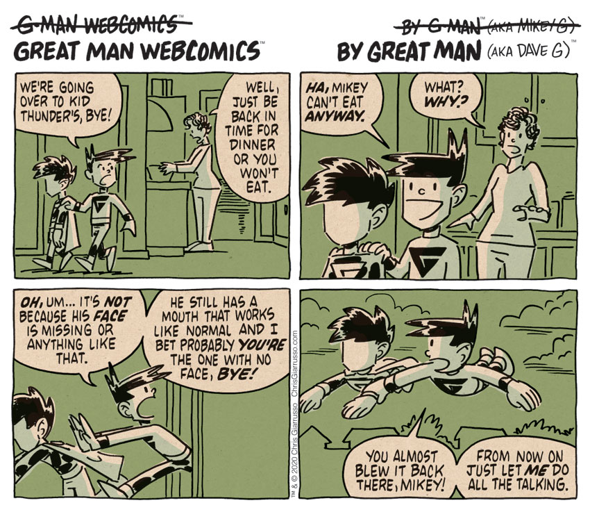 G-Man Webcomics #278: Dinner's Almost Ready