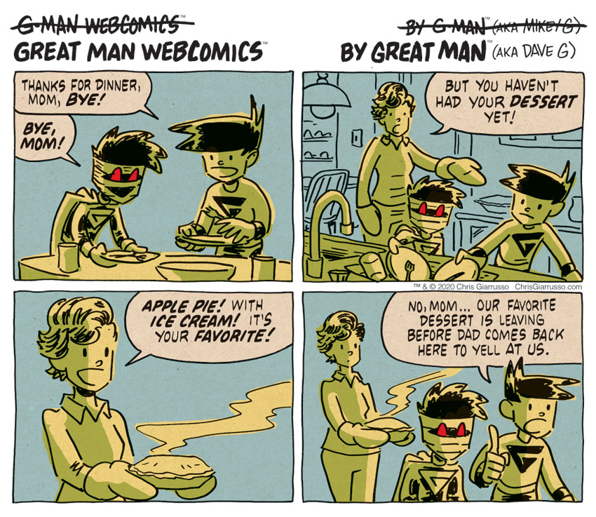 G-Man Webcomics #286: Dessert
