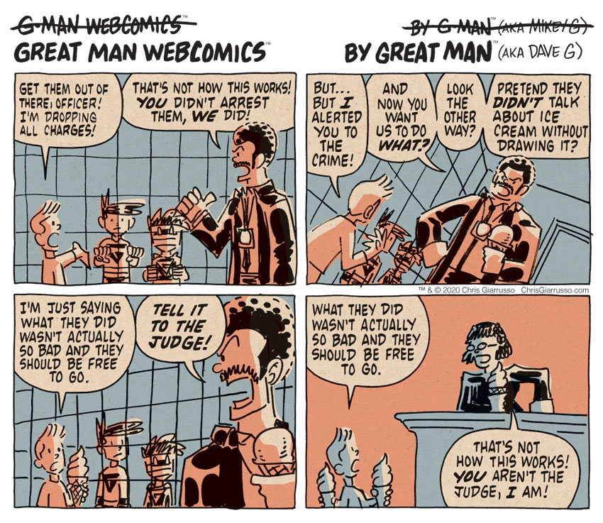 G-Man Webcomics #288: Ice Cream Comics