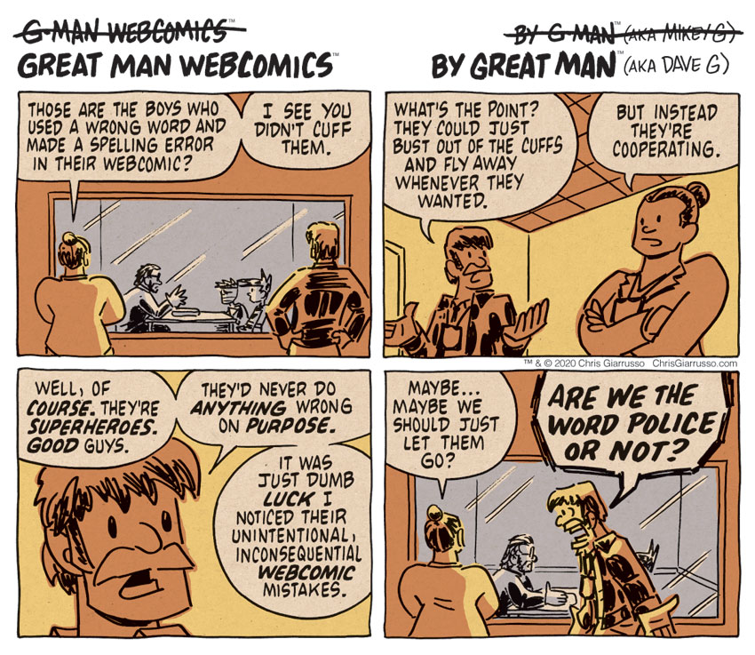 G-Man Webcomics #292: Word Jail Part 2