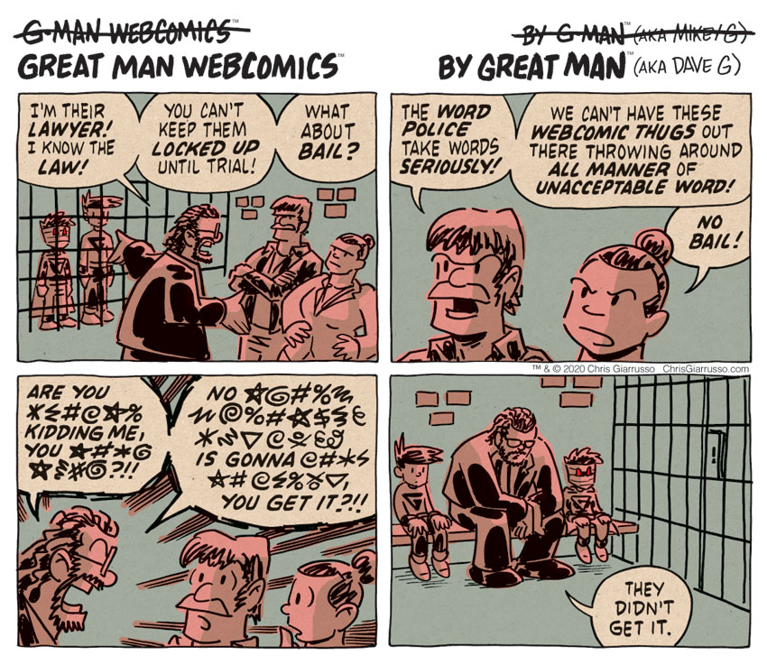 G-Man Webcomics #293: Words
