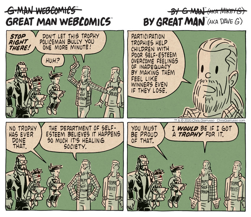 G-Man Webcomics #301: Trophylings