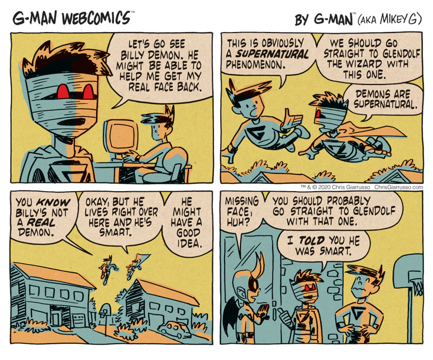 G-Man Webcomics #304: Enter the Demon