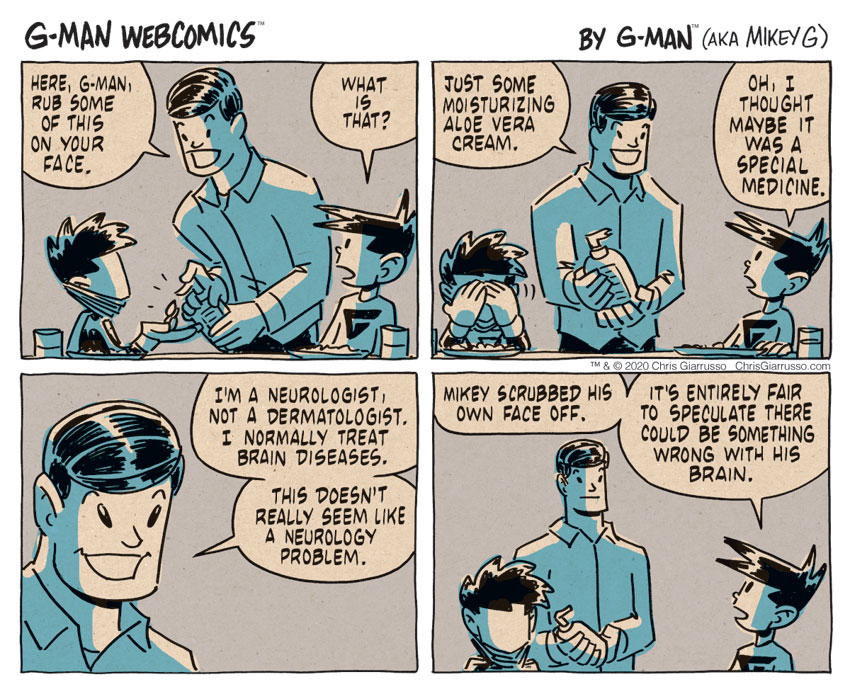 G-Man Webcomics #309: Neurologist