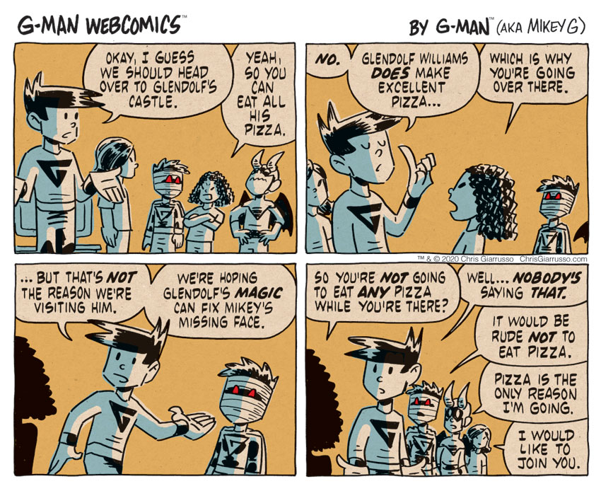 G-Man Webcomics #311: To The Castle