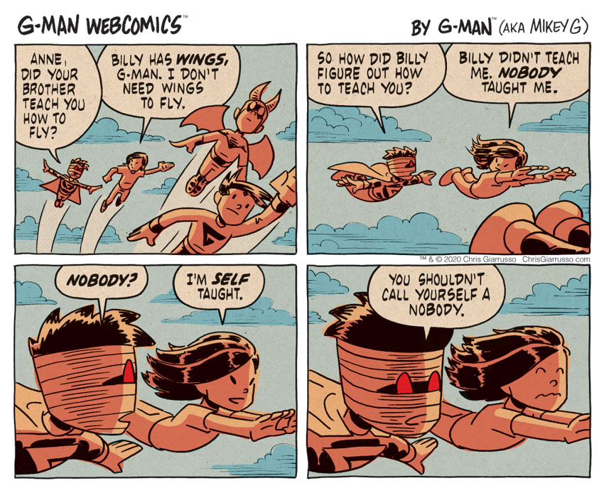 G-Man Webcomics #313: Flying