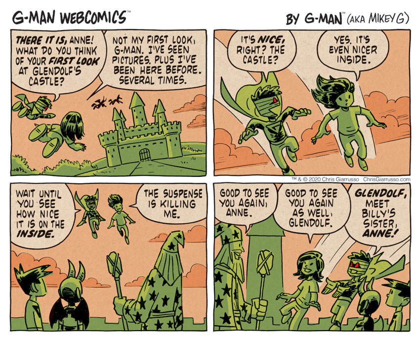 G-Man Webcomics #314: Arrival