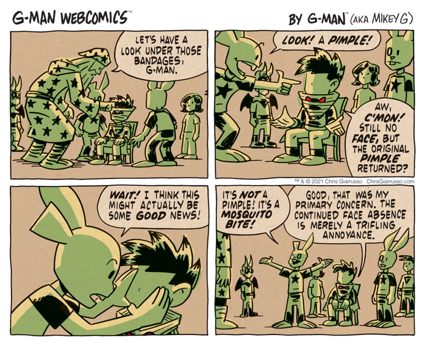 G-Man Webcomics #321: Underneath