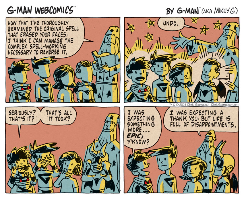 G-Man Webcomics #339: Examined