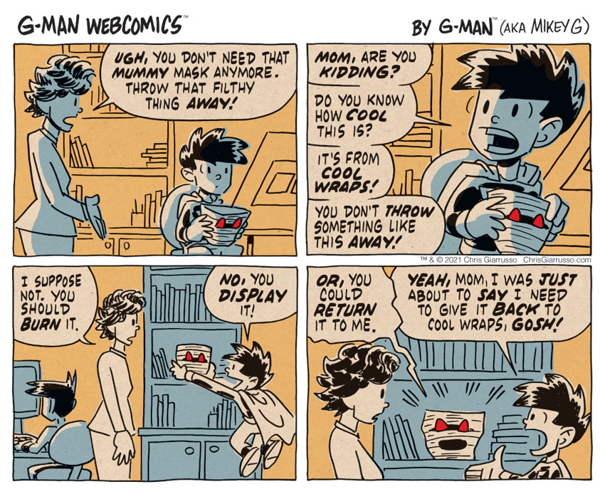 G-Man Webcomics #342: Mask