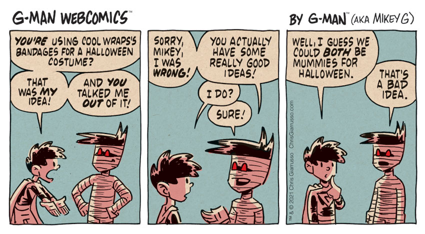 G-Man Webcomics #346: Halloween Costume