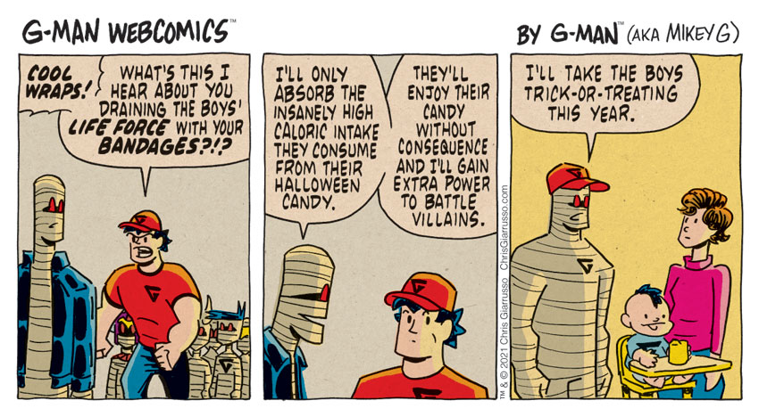 G-Man Webcomics #349: Life Force