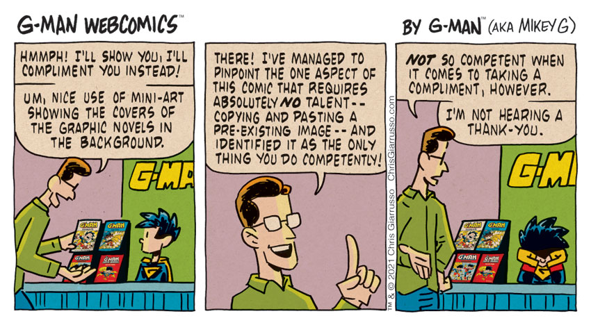 G-Man Webcomics #354: Hmmph!