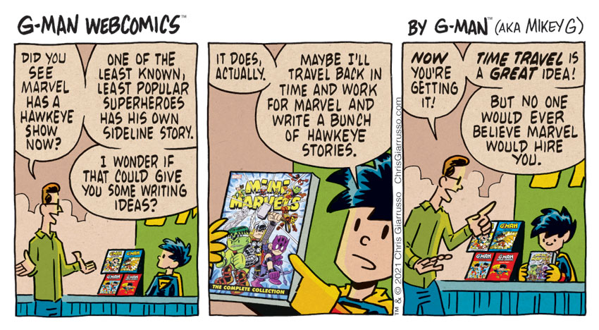 G-Man Webcomics #355: Hawkeye