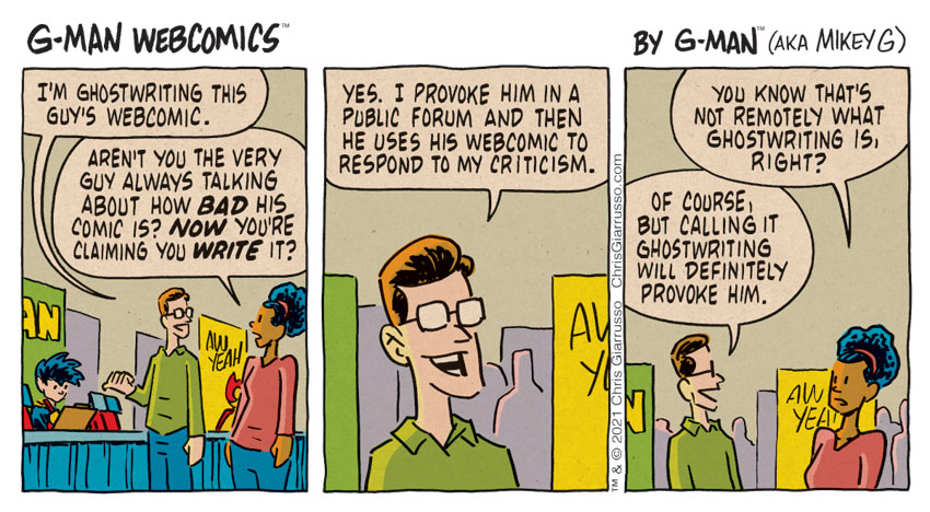 G-Man Webcomics #356: Unclear On The Concept