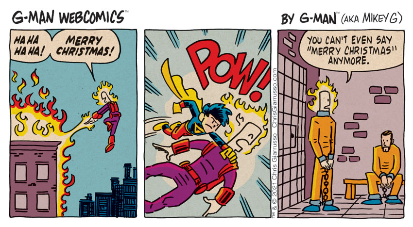 G-Man Webcomics #357: Merry Christmas 2021
