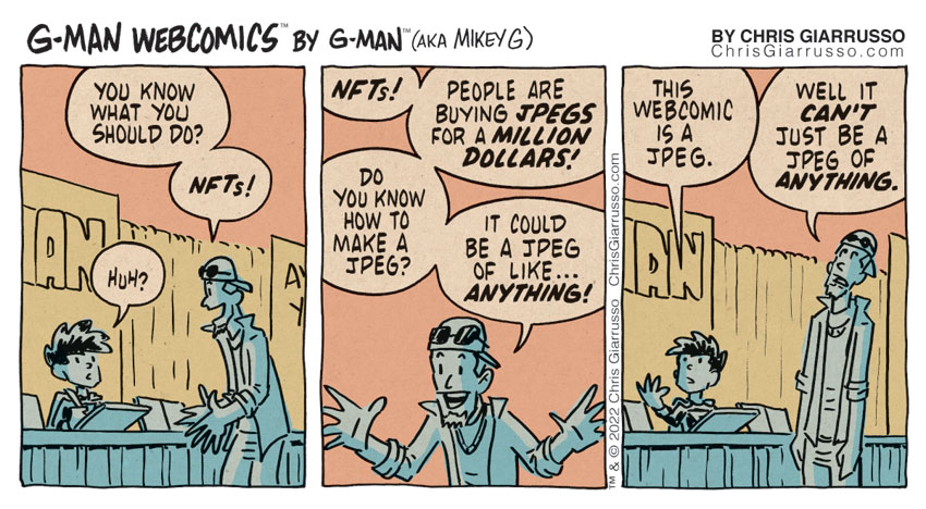 G-Man Webcomics #359: NFTs