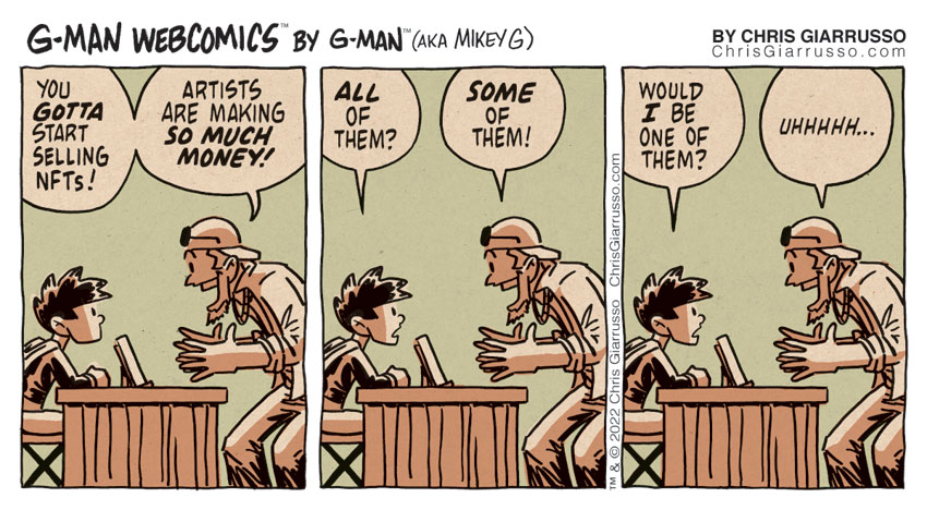 G-Man Webcomics #360: NFTs Too