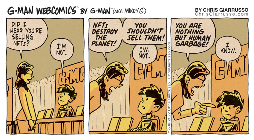 G-Man Webcomics #363: Just Say No to NFTs