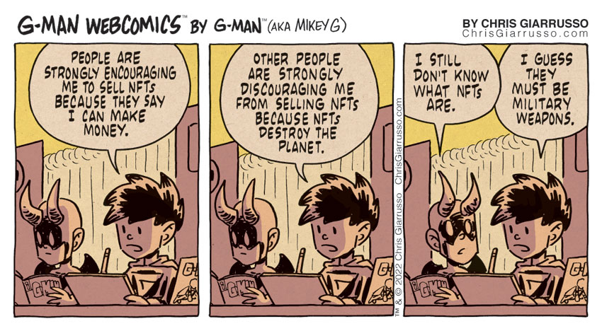 G-Man Webcomics #364: NoFTs
