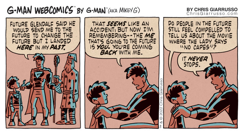 G-Man Webcomics #390: Futuristic