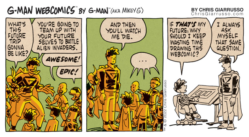 G-Man Webcomics #392: Future Trip