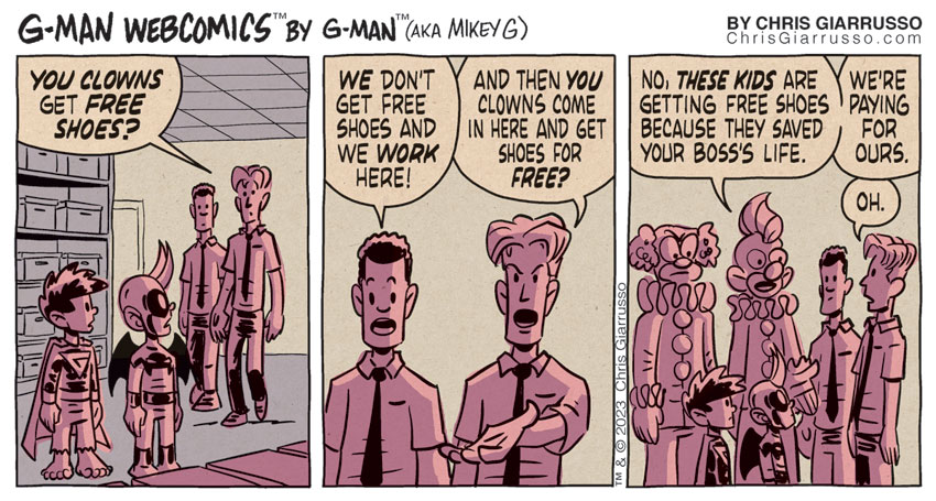 G-Man Webcomics #412: Free