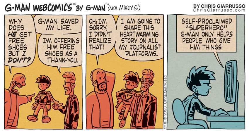 G-Man Webcomics #423: Why