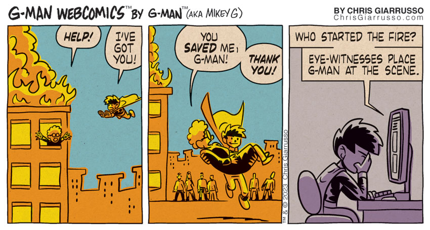G-Man Webcomics #425: Help!