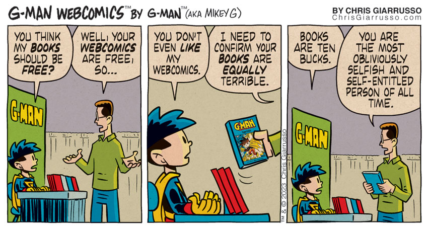 G-Man Webcomics #427: Highly Illogical