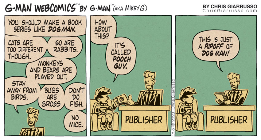 G-Man Webcomics #431: Like, Series