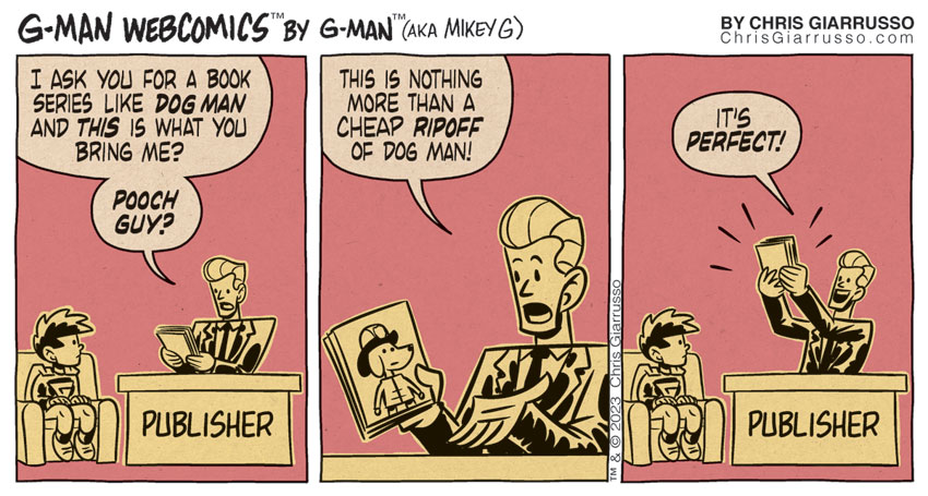 G-Man Webcomics #432: Pooch Guy