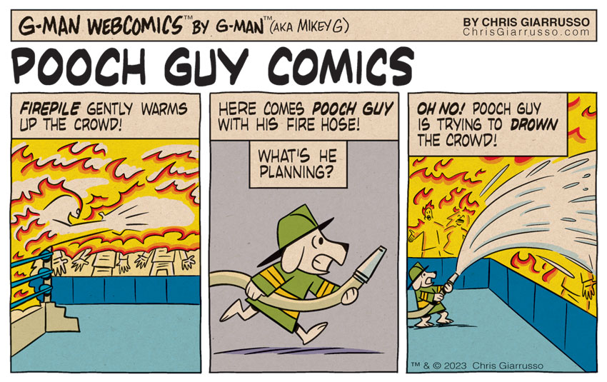 G-Man Webcomics #436: Pooch Guy Comics #4