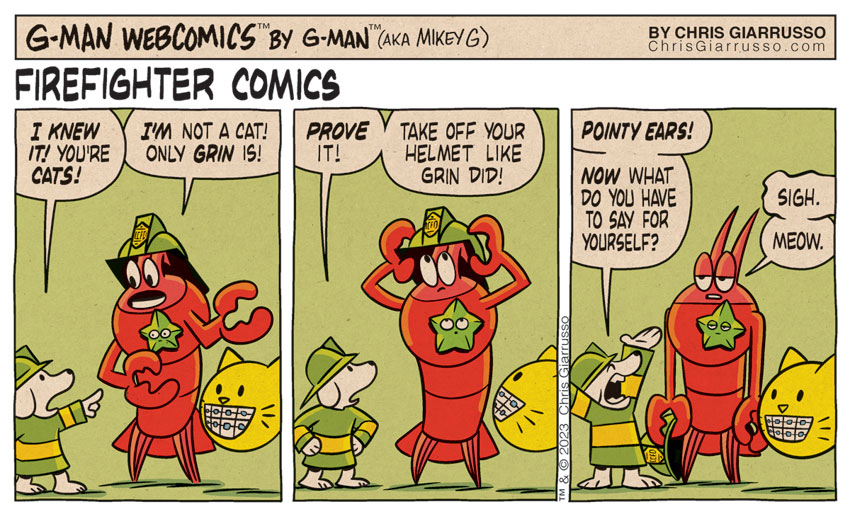 G-Man Webcomics #444: Firefighter Comics #5