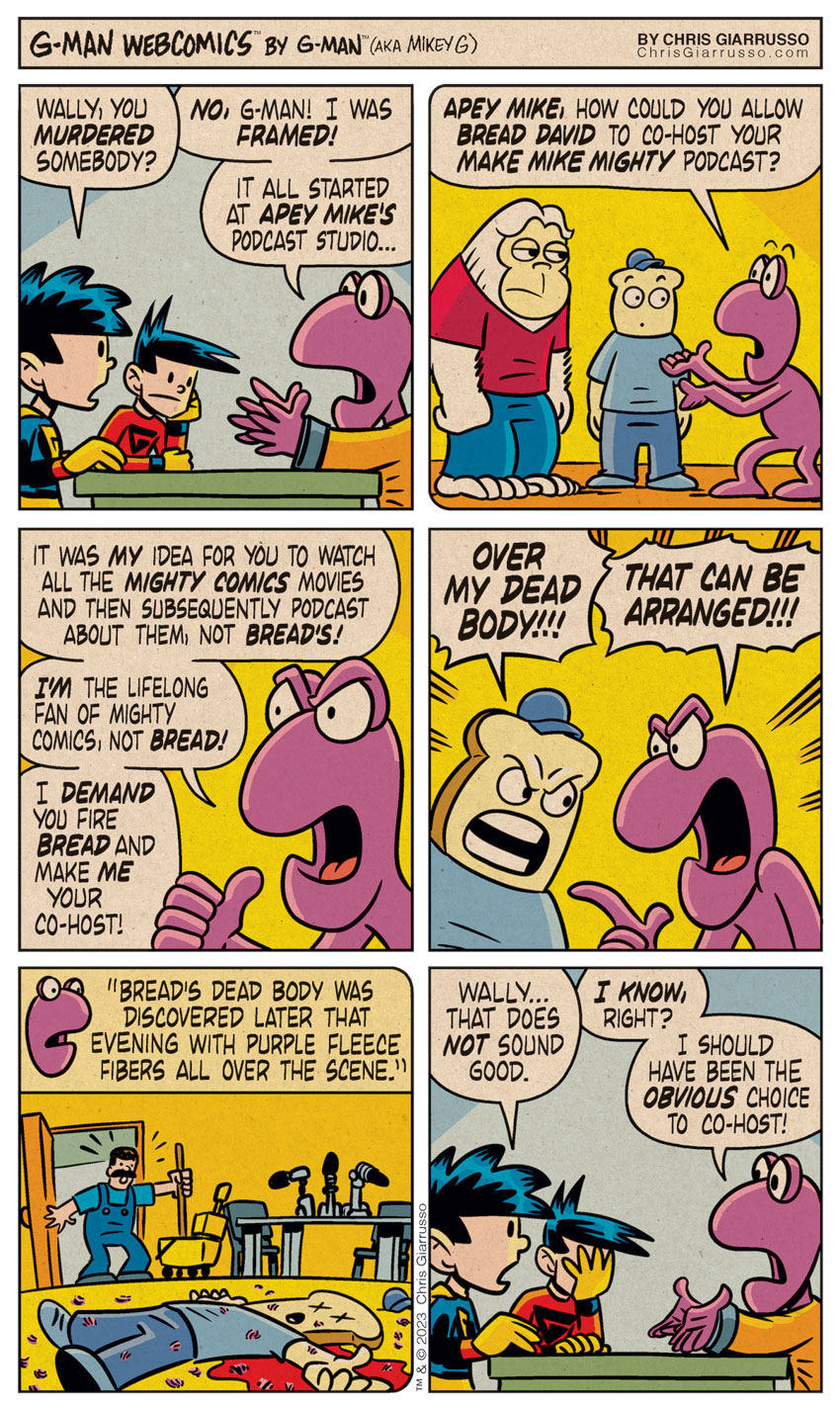 G-Man Webcomics #453: Framed