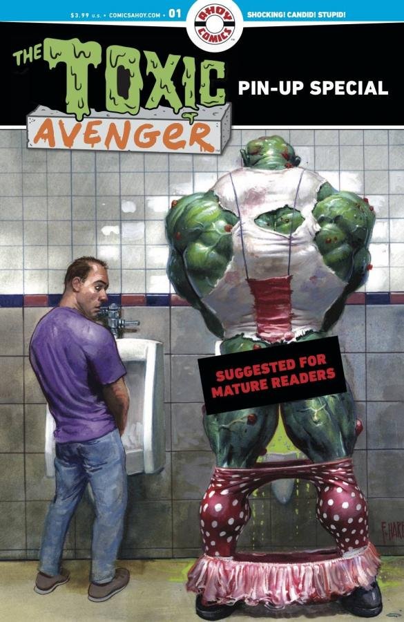 Toxic Avenger Pin-Up Special #1, AHOY Comics