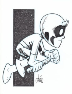 Daredevil sketch by Chris Giarrusso