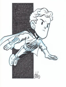 Magneto sketch by Chris Giarrusso