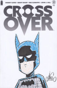 Crossover Batman sketch cover by Chris Giarrusso