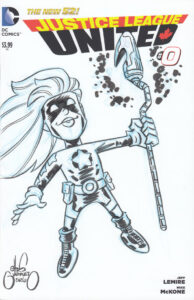 JLU Stargirl sketch cover by Chris Giarrusso